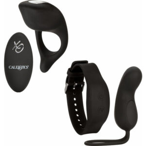 Silicone remote foreplay set