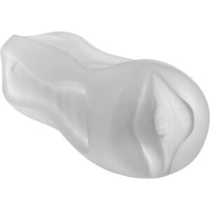 Balls deep masturbador vagina 23 cm transparente
