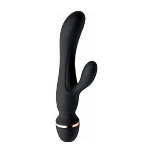 Shegasm supreme 3 en 1 vibrador rampante con succionador negro