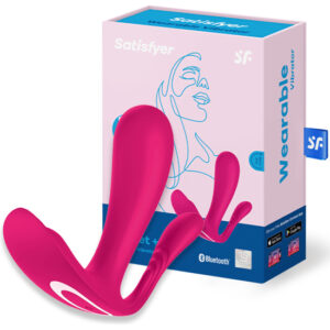 Top secret + vibrador Punto P con app rosa