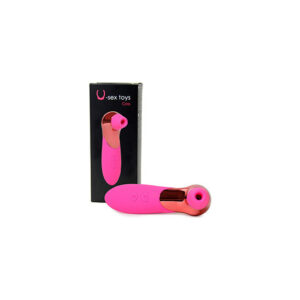 Coss vibrador con succionador de clítoris