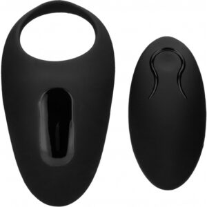 Sono no.74 anillo vibrador con control remoto negro